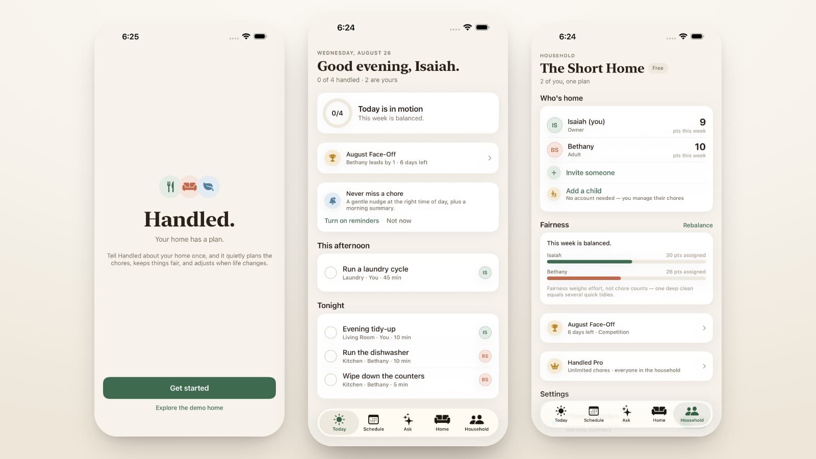 Handled — iOS App